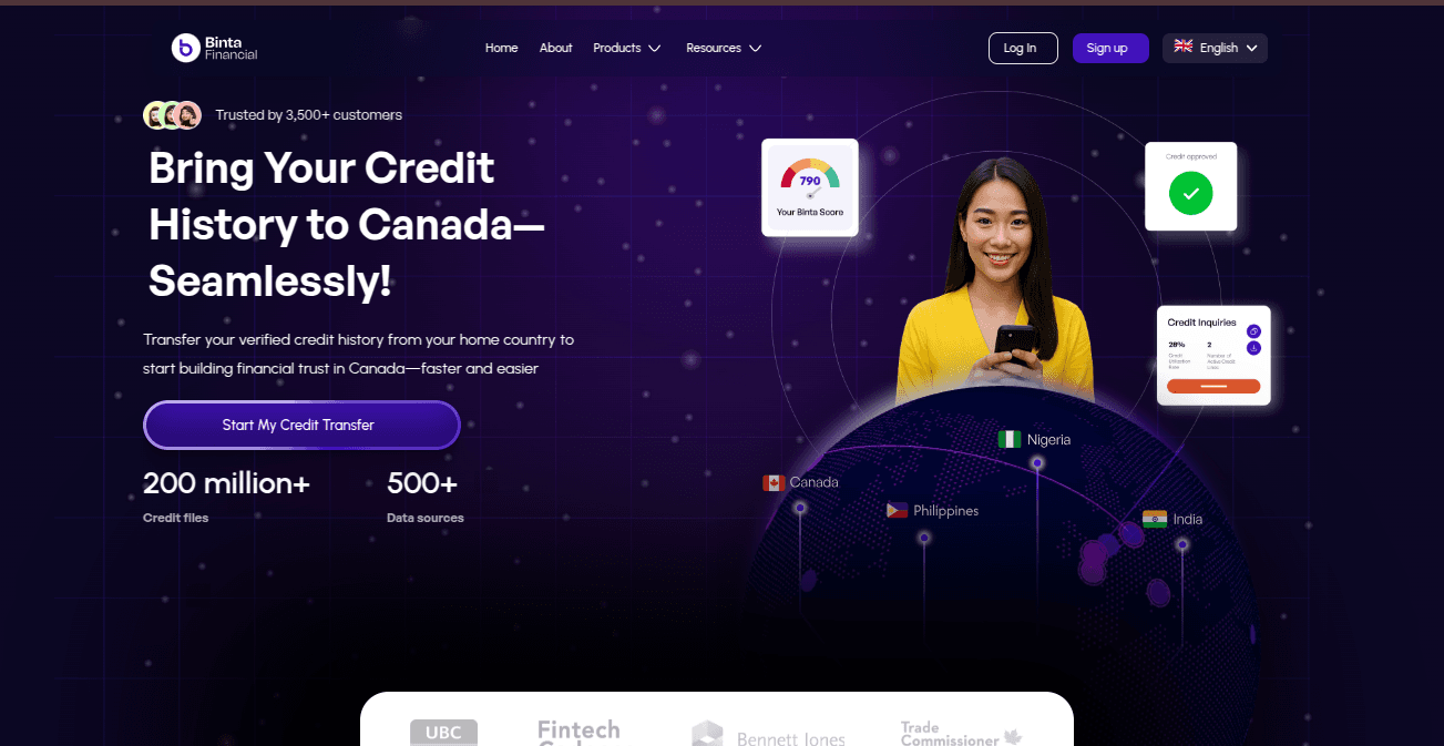 BintaFinancial.com — Company Site & CMS